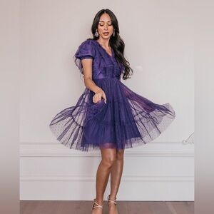 Jessakae Large Purple Veronica Dress